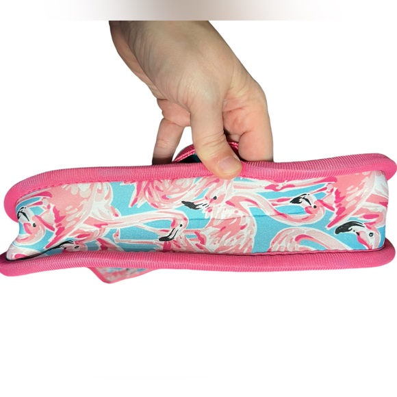 NWT Simply Southern Flamingo neoprene crossbody bag - Picture 5 of 7